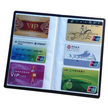 MOLAVE imetniku Kartice novo visoke kakovosti Usnja 120 Kartice ID Kreditne Knjige v Primeru Rejec Organizator kartico sim denarnice feb19