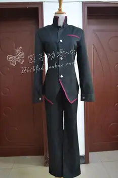 Monogatari Araragi Koyomi Črno Šolsko Uniformo, Cosplay Kostum Y006
