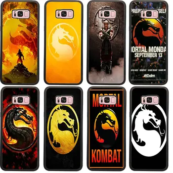 Mortal Kombat 11 Logotip Težko PC TPU Mobilni Telefon Primerih za Samsung Galaxy S6 S7 S8 S9 S10 S20 Rob, Plus, Lite Opomba 8 9 10 20 Pro