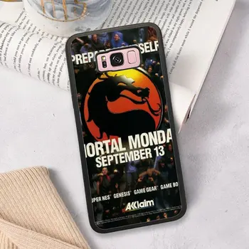 Mortal Kombat 11 Logotip Težko PC TPU Mobilni Telefon Primerih za Samsung Galaxy S6 S7 S8 S9 S10 S20 Rob, Plus, Lite Opomba 8 9 10 20 Pro