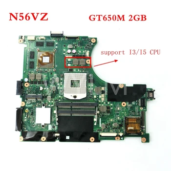 N56VZ Mainboard REV2.3 Za ASUS N56VM N56VJ N56VZ N56VB Prenosni računalnik z matično ploščo N13P-GT-A2 GT650M 2GB popolnoma Preizkušen Brezplačna dostava