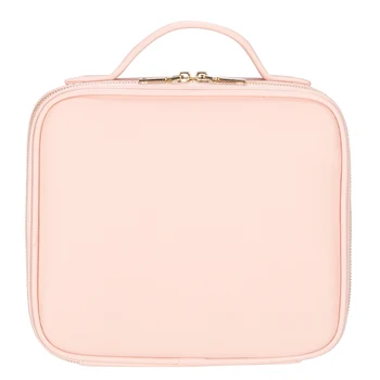 [NAS-W]Professional, High capacity Večplastne Tkanina Oxford Prenosni Potovanja Ličila Pink Bag 190813215