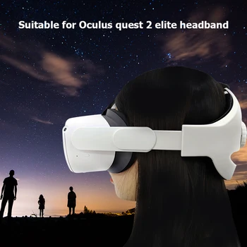 Nastavljiv naglavni Trak za Oculus Quest 2 Glavo Trak s Peno Glavo Blazina Pad VR Slušalke Pribor