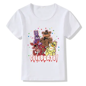 Natisnjeni T shirt Fantje Dekleta Poletje Vrhovi Otroci, Športna Oblačila Visoke Kakovosti Otroke Bombaž Bela majica CT-1909