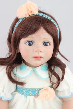 New design 24 palca Prerojeni Malčke baby doll Fridolin veren sladko dekle resnično nežen dotik