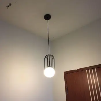 Nordijska hanglamp vrv, spalnica, dnevna soba Dekoracijo Doma E27 luç svetilka suspendu luminaria pendente deco chambre