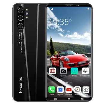 Note10+ 5-palčni Digitalni Zaslon Hd Kamera z Močnim Quad-core 512mb+4gb Pametni telefon