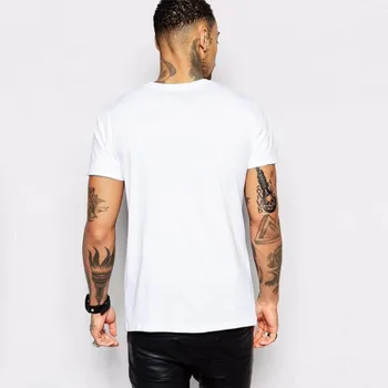 Nov Prihod Vroče Prodajo 2017 Človek Sin Fant Kul design, DJ lobanja, tiskanje Tee Priložnostne t-shirt majica s kratkimi rokavi