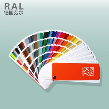 Nova različica Nemčiji RAL mednarodnim standardom barvna karta Ben Raul K7 barva premaza standardni barvi 213 barvni vzorec kartice
