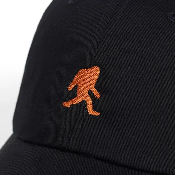 Nova Risanka orangutan Bombažne Vezenine, Baseball kapa s šcitnikom moški ženske Poletje lepo nastavljiv Oče klobuk Hip-hop kape Kosti Garros