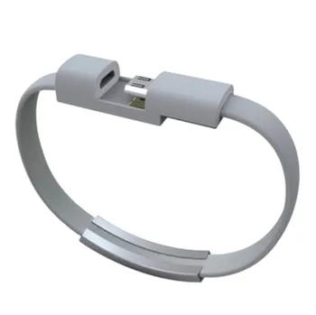 NOVA Zapestnica 22 cm Rezanec 8 Pin USB Polnilnika priključite Podatkovni Kabel Za iPhone XS MAX XR X 8 7 6 6s Plus SE 5S IPAD 500pcs