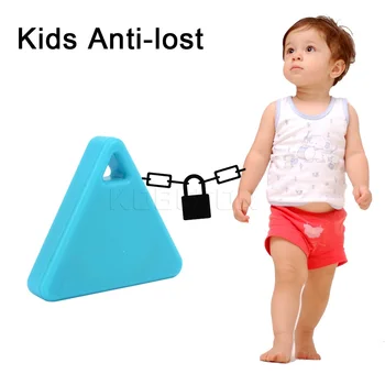 Novi Mini Smart Trikotnik Anti-Izgubil Alarm Tipko Bluetooth 4.0 Brezžična Pametna Finder Alarm GPS Lokator Za Otroka, Pet varno