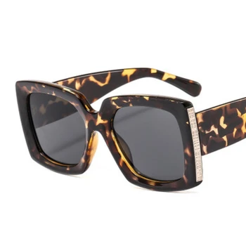Novi retro kvadratnih sončna očala ženske 2020 luksuzne blagovne znamke letnik gradient sončna očala črna siva eyewears moške, visoke kakovosti odtenki