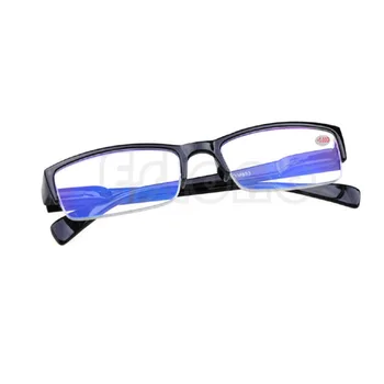 Novi Črni Okvirji Semi-rimless Eyeglass Kratkovidnost Očala -1 -1.5 -2 -2.5 -3 -4 -3.5