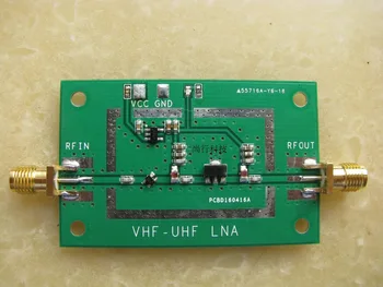 NOVO 50MHz-2,5 GHz Širokopasovnih Nizka raven Hrupa RF Ojačevalnik Signala Ojačevalnika VHF, UHF