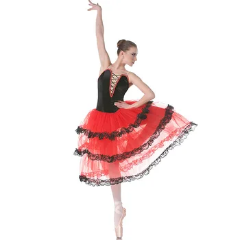Novo Odraslih Poklicno Balet Tutus Dekleta Balet Ples Kostum, Kostum Za Odrasle Tutu Ples Leotard Dekleta Balet Obleko B-6467