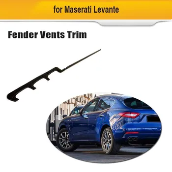 Ogljikovih Vlaken Fender Vent Trim Za Maserati Levante Osnove Športa S Športom, Diesel Šport 2017 2018