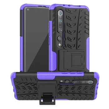 Oklep Avtomobila Magnetni Trde Gume Silicij Primeru Telefon za Xiaomi Redmi Opomba 8 9 A3 8A 8T 10 CC9 K30 Pocophone X2 Pro Lite Zadnji Pokrovček