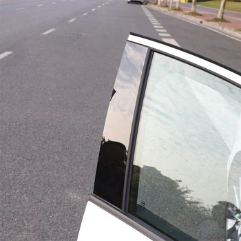 Okno avtomobila Steber Trim Nalepko v Sredini BC Stolpec Nalepke Zunanji Pribor za Mazda 3 Axela BM BP 2013-2020