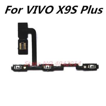 Original Audio +-Volume gumb Flex kabel Za VIVO X9S Plus Moči NA OFF strani gumb tipka za Nadomestne dele