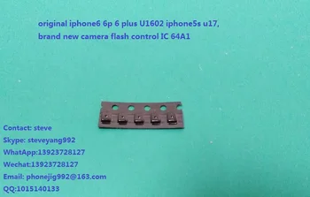 Original iphone6 6p 6 plus U1602 iphone5s u17,čisto nov fotoaparat nadzor bliskavice IC 64A1, 5pcs/veliko