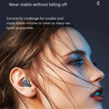 Original T68 Brezžična tehnologija Bluetooth TWS BT5.0 Slušalke CVC8.0 Stereo Šport Slušalke Zmanjšanje Hrupa Slušalke Z Mikrofonom za xiomi