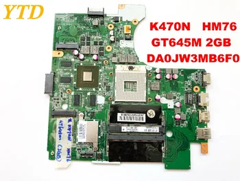 Original za Hasee K470N prenosni računalnik z matično ploščo K470N HM76 GT645M 2GB DA0JW3MB6F0 preizkušen dobro brezplačna dostava priključki