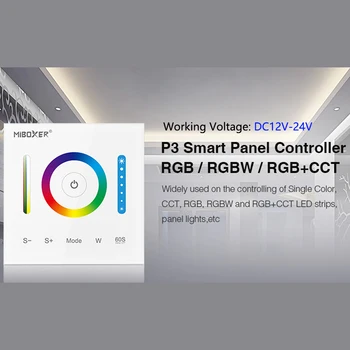 P1/P2/P3 Smart Led Plošči Krmilnik DC12V-24V smart led Dimmer za RGB/RGBW/RGB+SCT/Barvna Temperatura/SCT Plošča Luči Led Trakovi