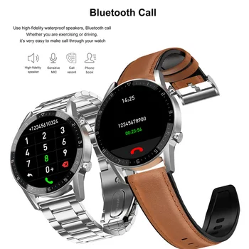 Pametno Gledati Moške Šport Pedometer Ure Ženske Bluetooth Klic Opomnik IP68 Vodotesen Srčni utrip Smartwatch Podpira Telefon Skemi