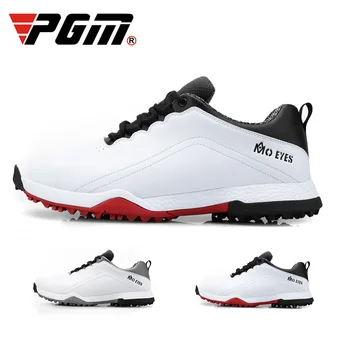 PGM Mens Shockproof Golf Čevlji Dihanje Anti-slip Nepremočljiva Golf Čevlji Moški Udobno Mehko Superge Velikost 39-44