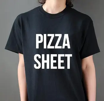 Pizza Stanja Črke Natisni Ženske Tshirts Bombaž Športna t Majica Za Lady Vrh Tee Hipster Tumblr Black Spusti Ladje H-14