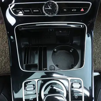 Plastični Centralne Konzole Armrest Škatla za Shranjevanje Držalo Pripomoček za Mercedes Benz, E Razred W207 Coupe w213 GLC X253 W205