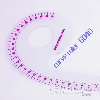 Plastični Krivulja Vladar Posebna Oblačila Vladar 6040-40 Uporabljajo Za Risanje Vzorca Oblačila
