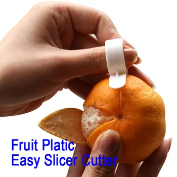 Plastično Sadje Lupilnikom Oranžna Enostavno Slicer Limone Rezalnik Citrusov Peeling Pralni TB Prodaje