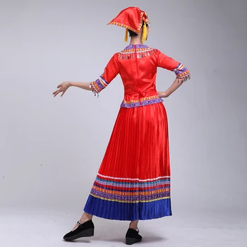 Plesalka Kostum Kitajski Kostum Mongolsko Ples Maskiranje Kostumi Dres Etnične Mongolsko Ples Kostum Uspešnosti Oblačila