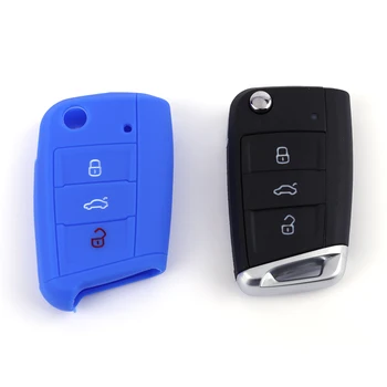 Poceni Notranja Avtomobilska dodatna Oprema Smart Remote Key Portect Primeru Avto-styling Auto Del Avtomobila Moda Tipko Vrečko Silikonski Avto Ključ Pokrov