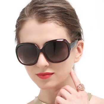 Polarizirana vožnje očala ženske oči Okvir Vse-tekmo, Anti-glare Polarizacija Anti-UV Prah-Dokaz za Zaščito pred Sevanjem