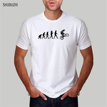 Poletje o-vratu moški t-shirt Enduro Gorsko Biker MTB tshirt Hip-Hop bombaž tees in vrhovi velikih velikosti euro velikost bela vrh tees sbz607