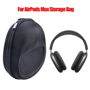Prenosni Potovanja Težko Vrečko za Shranjevanje Zaščitna torbica, ki Prevažajo Polje Pokrov Kovček za -Airpods Max Brezžične Slušalke