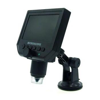 Prenosni USB LCD Digitalni Mikroskop, Povečava 1-600 X Stalno Povečavo Polnilna Litijeva Baterija, Fotoaparat, Video Snemalnik LED