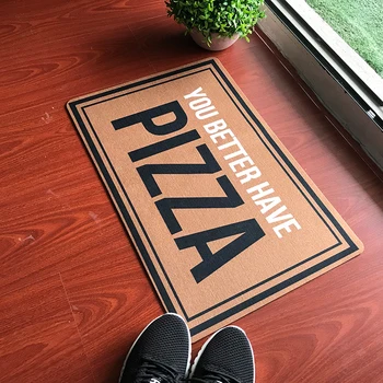 Preproga Vhod Talna Obloga Boste Bolje Imeti Pizza Smešno Vrata Mat Notranja Zunanja Okrasna Preproga