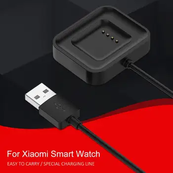 Primerna Za Xiaomi Pametna Zapestnica Polnilnik Watch Polnjenje Baze napajalni Kabel 1m Črn TPE Prilagodljiv Nit