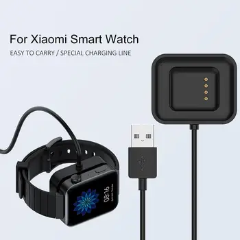 Primerna Za Xiaomi Pametna Zapestnica Polnilnik Watch Polnjenje Baze napajalni Kabel 1m Črn TPE Prilagodljiv Nit