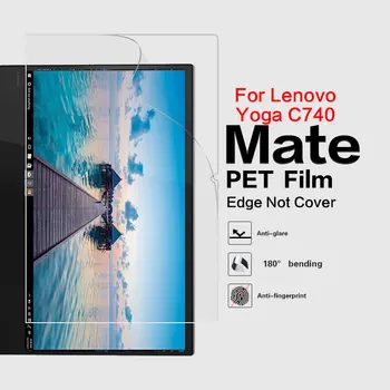Prstnih Mat Film Za Lenovo Yoga C740 14inches Anti-Glare Mat Film Kritje Stražar Lupini S Krpo Orodja