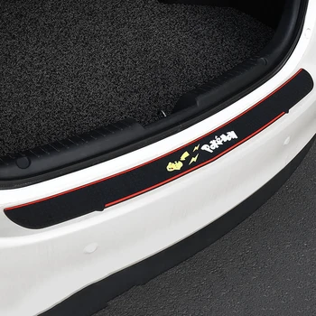 Prtljažniku avtomobila zaščitni trak proti trčenju stražar ploščo dekorativni izdelki iz gume trakovi prag spremembe varstvo avto nalepke