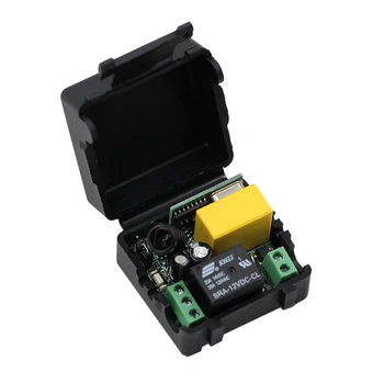RF Mini Brezžični Daljinski upravljalnik AC 220 V 1 CH Novo 1* Sprejemnik+2*Oddajnik Self-lock