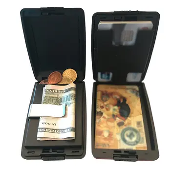 RFID Aluminij Zlitine Denarnice Multi-Card Primeru Aluminija Banka Kartico Primeru Moda Denarnico, Bančne Kartice Poslovna Kartica Primeru