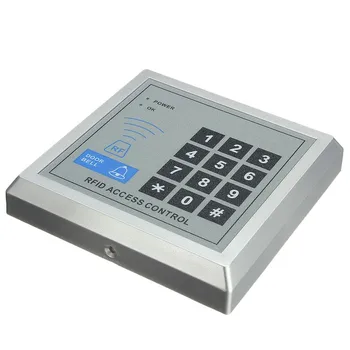 RFID steklo, lesena vrata, nadzor dostopa, komplet z 180kg vrata električni magnet lock +napajalnik+bližine tipkovnica+keyfob+pritisni gumb