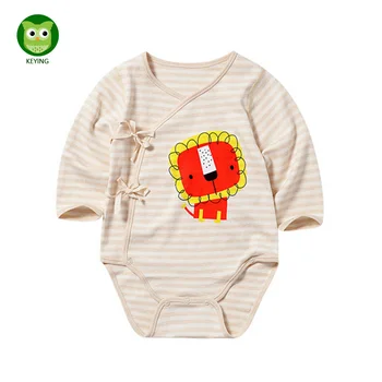 Ročna izbira nastavitev Dojenček Fant Obleko O-vratu Bombaž Telo Živali Trak Vestido Infantil Novorojenčka Fantje Dekle z Dolgimi Rokavi Baby Bodysuits
