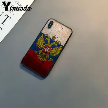 Rusija Grb Dvakrat vodil orel Srčkan Primeru Telefon Za Apple iPhone 11 8 7 6 6S Plus X XS MAX 5 5S SE XR 11 pro Pokrov